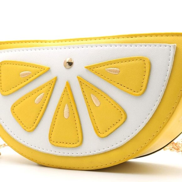 Orange CrossBody Purse Bag PU Shoulder Wallet for Women Girls Travel - Picture 3 of 5